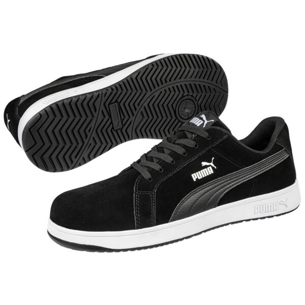 Iconic Suede Black Low S1PL ESD Thumbnail