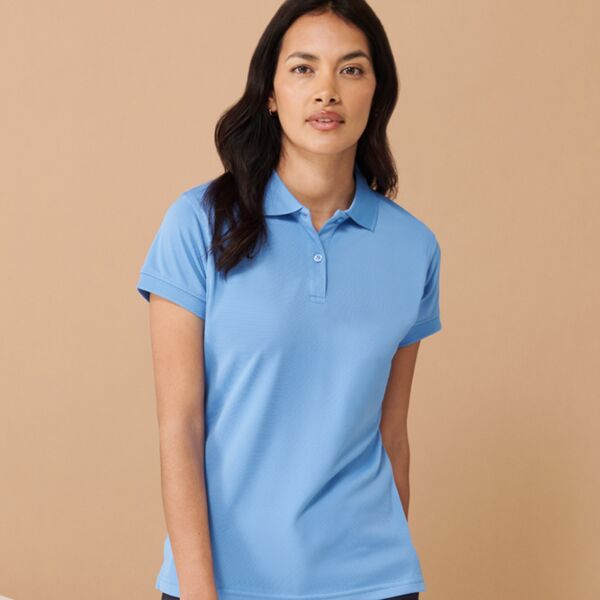 Oxford Lasers Henbury Ladies Coolplus® Wicking Piqué Polo Shirt Thumbnail
