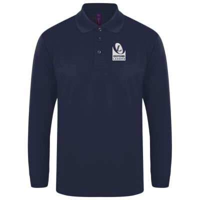 Long Sleeve Polyester Polo Shirt Thumbnail